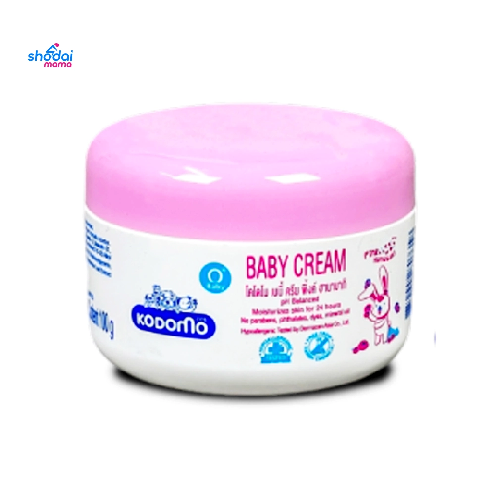 Kodomo Baby Cream Pink Hanabaki 50g